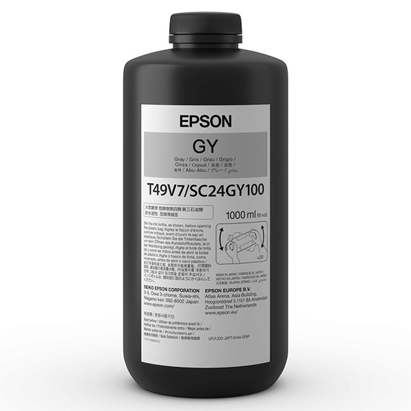 Epson-T49V7 Epson T49V7 - 1 L - gris- original - recarga de tinta - para SureColor SC-V7000, V7000 - Imagen 1