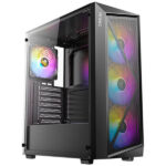 Antec - Case - VCX300 RGB Elite Negro Mid Tow - Imagen 5