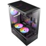 Antec - Case - VCX300 RGB Elite Negro Mid Tow - Imagen 2