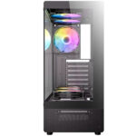 Antec - Case - VCX300 RGB Elite Negro Mid Tow - Imagen 4