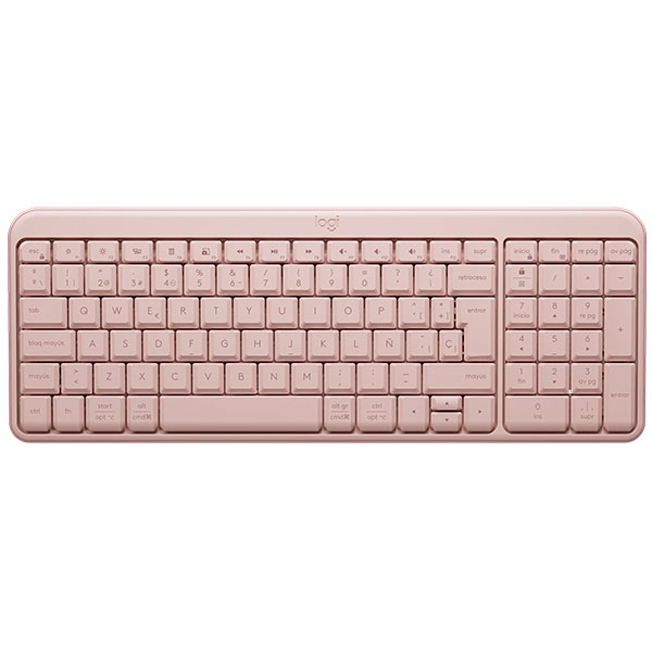 Logitech-K250-Compact-Rosa_1 Logitech - Keyboard - Bluetooth- Rose - K250 - Imagen 1