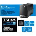 Forza BT Series - UPS - Line interactive- 450 Watt - 750 VA - 120 V - 8-NEMA 50-60Hz - Imagen 4