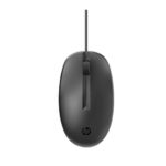 HP 125 - Ratón - cableado- USB - negro - Smart Buy