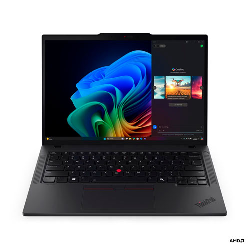 Lenovo-ThinkPad-T14-Notebook-14-AMD-Ryzen-AI-5-Pro-3 Lenovo ThinkPad T14 - Notebook - 14"- AMD Ryzen AI 5 Pro / 5.0 GHz - DDR5 SDRAM - 16 GB - 512 GB SSD - Imagen 1