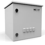Nexxt Solutions Infrastructure - Outdoor Pole Mount Cabinet - SPCC steel- Light gray powder coat - Imagen 2