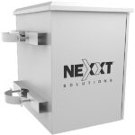 Nexxt Solutions Infrastructure - Outdoor Pole Mount Cabinet - SPCC steel- Light gray powder coat - Imagen 2