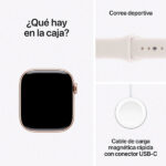 Apple Watch Series 11 GPS - 42mm Rose Gold Al - Imagen 4