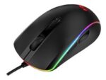 HyperX Pulsefire Surge - Ratón - óptico- 6 botones - cableado - USB - negro