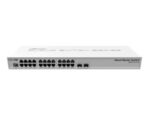 MikroTik Cloud Router Switch CRS326-24G-2S+RM - Conmutador - L3- Gestionado - 24 x 10/100/1000 + 2 x SFP+